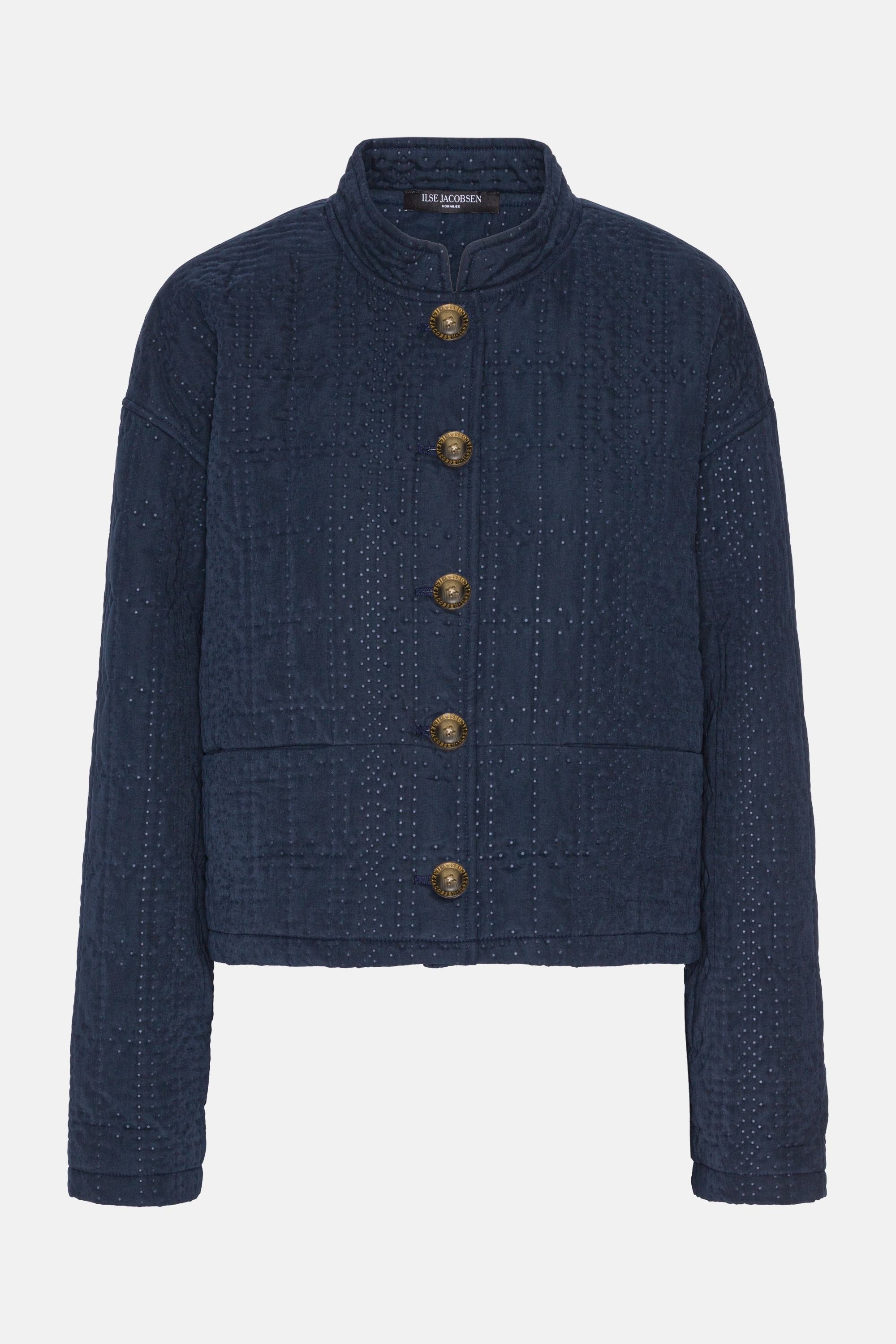 Kurze Steppjacke - Dark Indigo